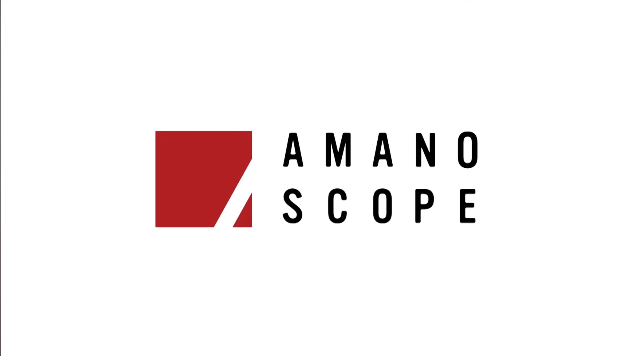 AMANO SCOPE撮影の裏側